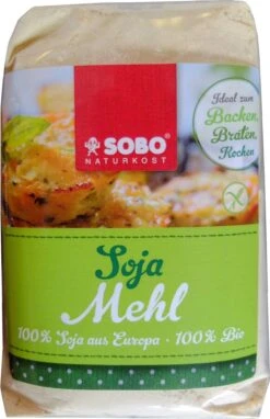 Sobo Sojamehl, Vollfett, 250 Gr Packung -glutenfre