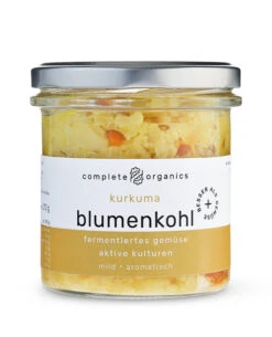 Completeorganics Kurkuma Blumenkohl, 230 G Glas