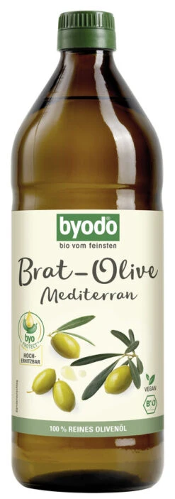 Byodo Bratöl-Olive Mediterran, 0,75 L Flasche