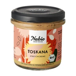 Nabio Streich Creme Toskana, 135 G Glas