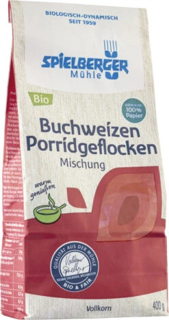 Spielberger Buchweizen Porridgeflocken Mischung, 4