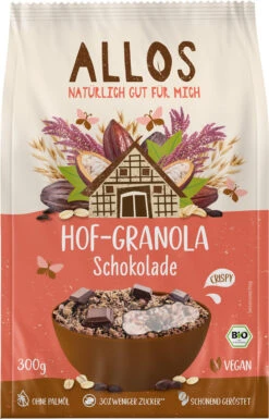 Allos Hof Granola Schoko, 300 G Packung