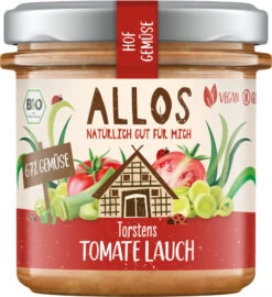 Allos Hof-Gemüse Torstens Tomate Lauch, 135 Gr Gla
