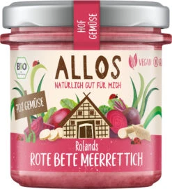 Allos Hof-Gemüse Rolands Rote Beete-Meerrettich, 1