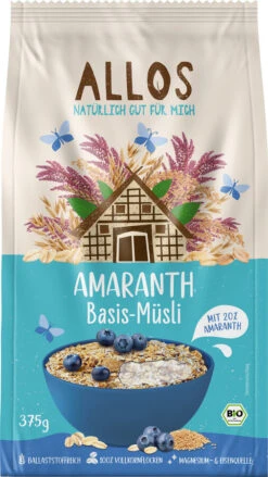 Allos Amaranth Basis Müsli, 375 Gr Packung