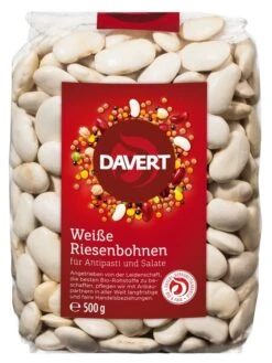 Davert Weiße Riesenbohnen, 500 G Packung