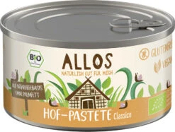 Allos Hof-Pastete Classico, 125 Gr Stück