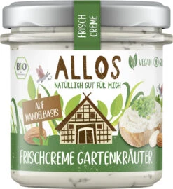 Allos Frischcreme Gartenkräuter, 135 G Glas Verfüg