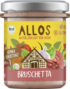 Allos Streichgenuss Bruschetta, 175 G Glas Verfügb