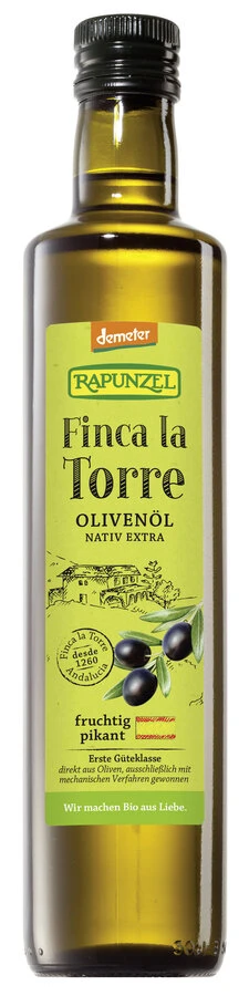 Rapunzel Olivenöl Finca La Torre Nativ Extra, Deme
