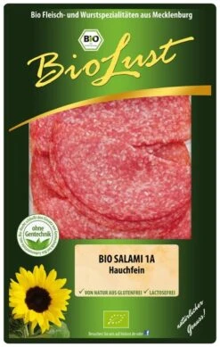 BioLust Bio Salami 1 A Hauchfein, 80 Gr