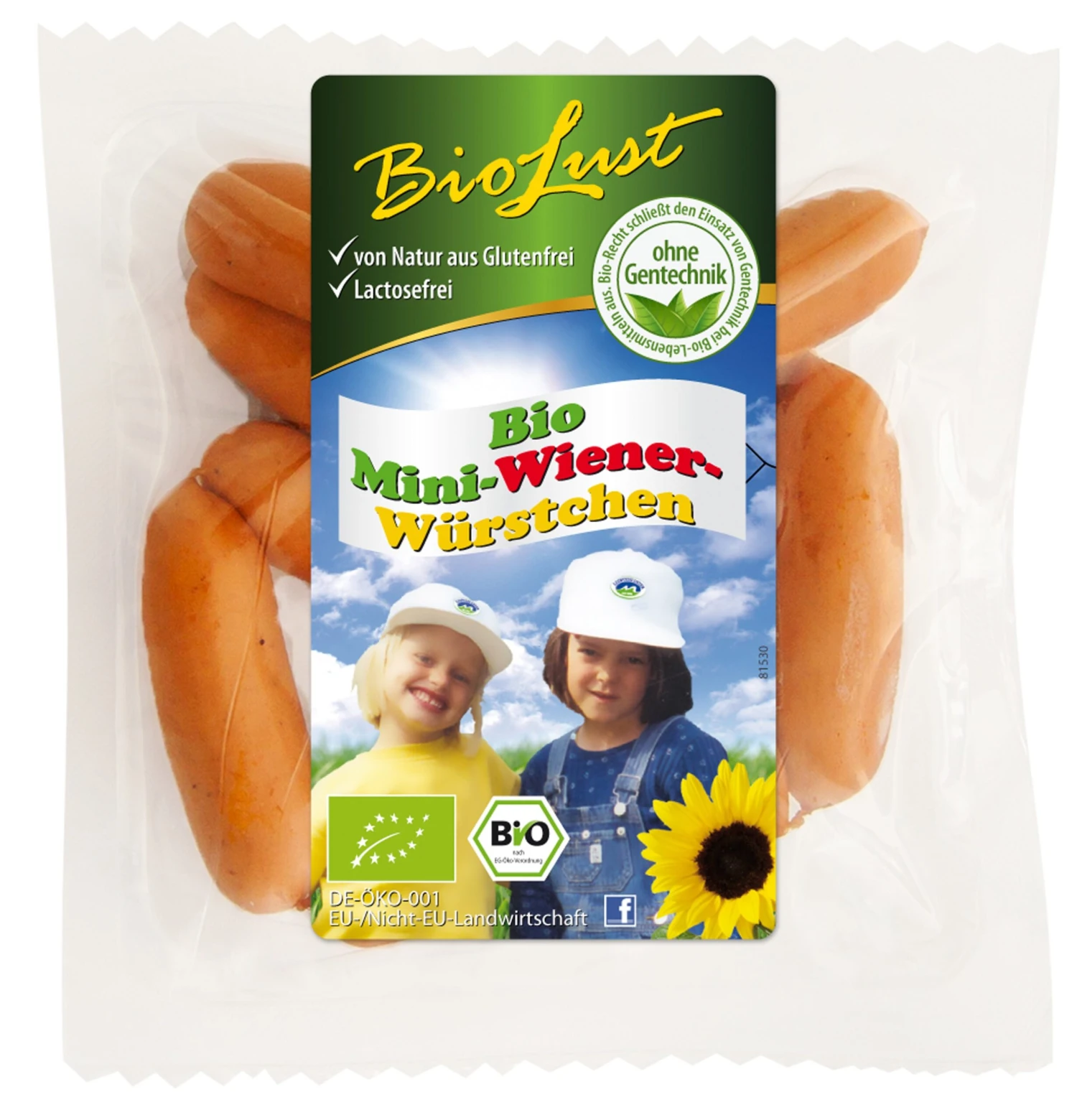 BioLust Bio Mini Wiener Mit F. Kalbfleisch, 120 Gr 1 BioLust Bio Mini Wiener Mit F. Kalbfleisch, 120 Gr