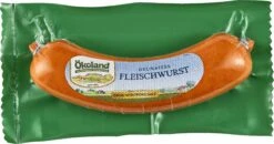 Ökoland Bio Delikatess Fleischwurst, 180 Gr Packung