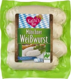 Kathi's Bio Münchner Weißwurst, 240 Gr