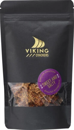 Viking Crackers Cracker Sweet & Salty, 70 G Packung