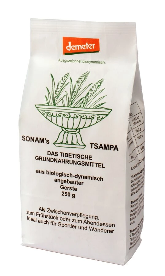 ErdmannHAUSER Getreideprodukte Sonams Tsampa Aus G 1 ErdmannHAUSER Getreideprodukte Sonams Tsampa Aus G