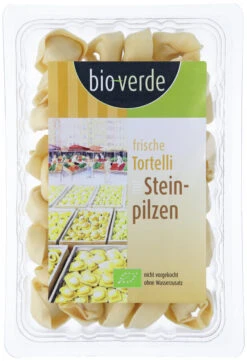 Bio-verde Tortelli Mit Steinpilz, 250 Gr Packung