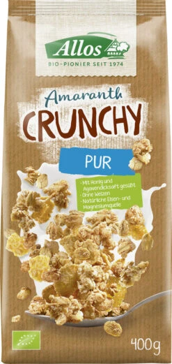 Allos Amaranth Crunchy Pur, 400 Gr Packung