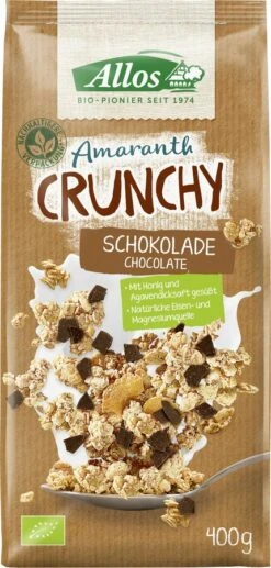 Allos Amaranth Crunchy Schoko, 400 Gr Packung