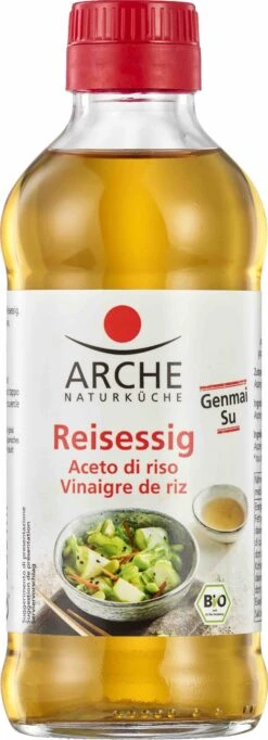Arche Naturküche Reisessig, Genmai Su, 250 Ml Flasche