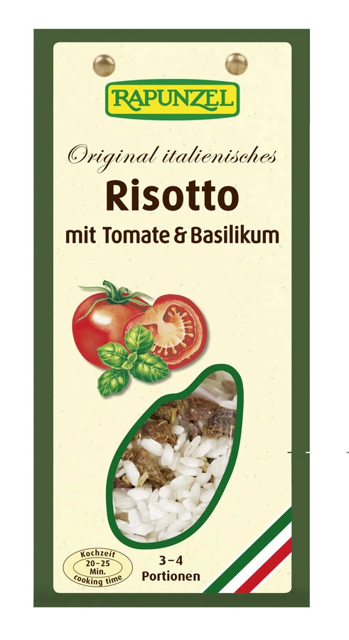 Rapunzel Risotto Mit Tomate Basilikum, 250 Gr Pack 1 Rapunzel Risotto Mit Tomate Basilikum, 250 Gr Pack