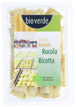 Bio-verde Ravioli Mit Rucola & Ricotta, 250 Gr Pac