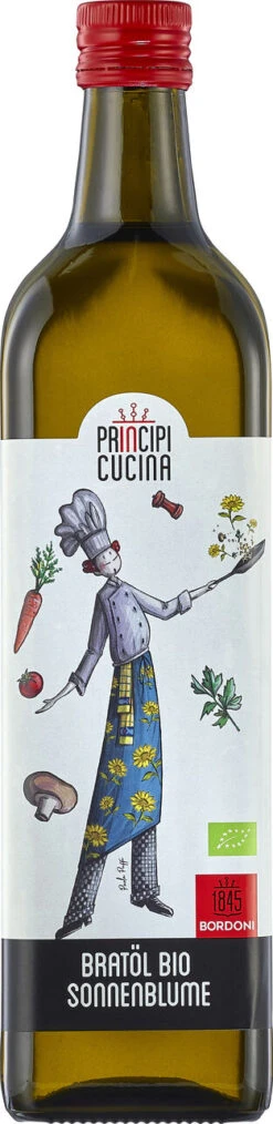 Bordoni1845 Bratöl Sonnenblume, 1 L Flasche