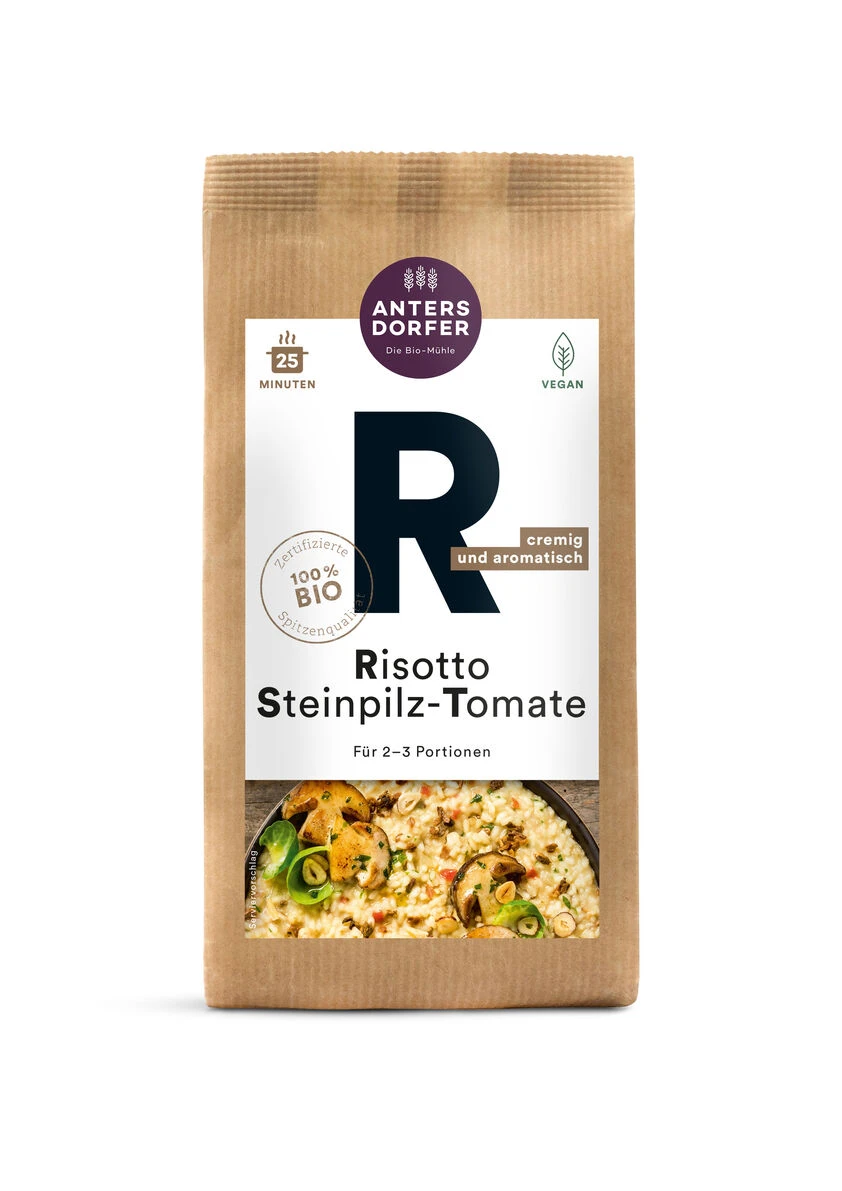 Antersdorfer - Die Bio-Mühle Risotto Steinpilz-Tom 1 Antersdorfer - Die Bio-Mühle Risotto Steinpilz-Tom