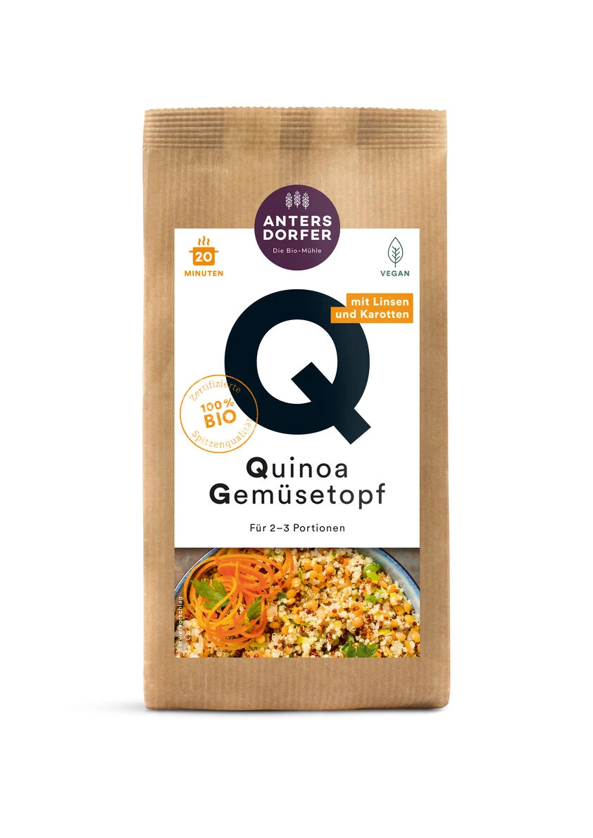 Antersdorfer - Die Bio-Mühle Quinoa Gemüsetopf, 15 1 Antersdorfer - Die Bio-Mühle Quinoa Gemüsetopf, 15