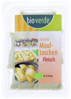 Bio-verde Maultaschen Mit Fleischfüllung, 250 Gr P