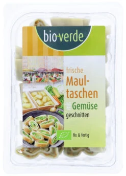 Bio-verde Maultaschen Geschnitten Mit Gemüsefüllun