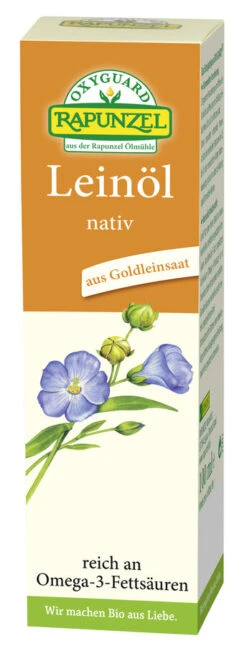 Rapunzel OXYGUARD® Leinöl Nativ, 100 Ml Flasche