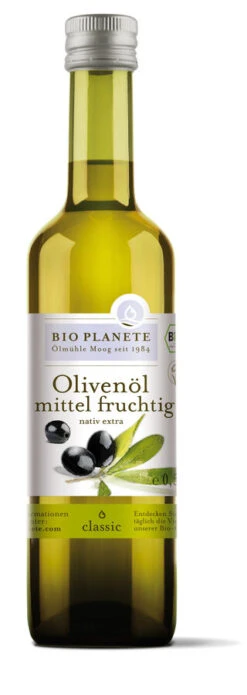 BIO PLANÈTE Olivenöl, Mittel Fruchtig, 0,5 Ltr Fla