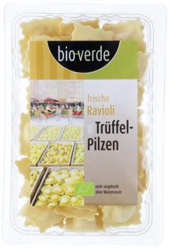 Bio-verde Ravioli Mit Trüffelpilzen, 250 Gr Packun
