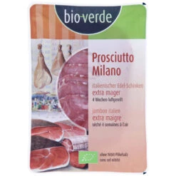 Bio-verde Prosciutto Milano, 80 Gr Packung
