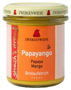 Zwergenwiese Streichs Drauf Papayango, 160 Gr Glas