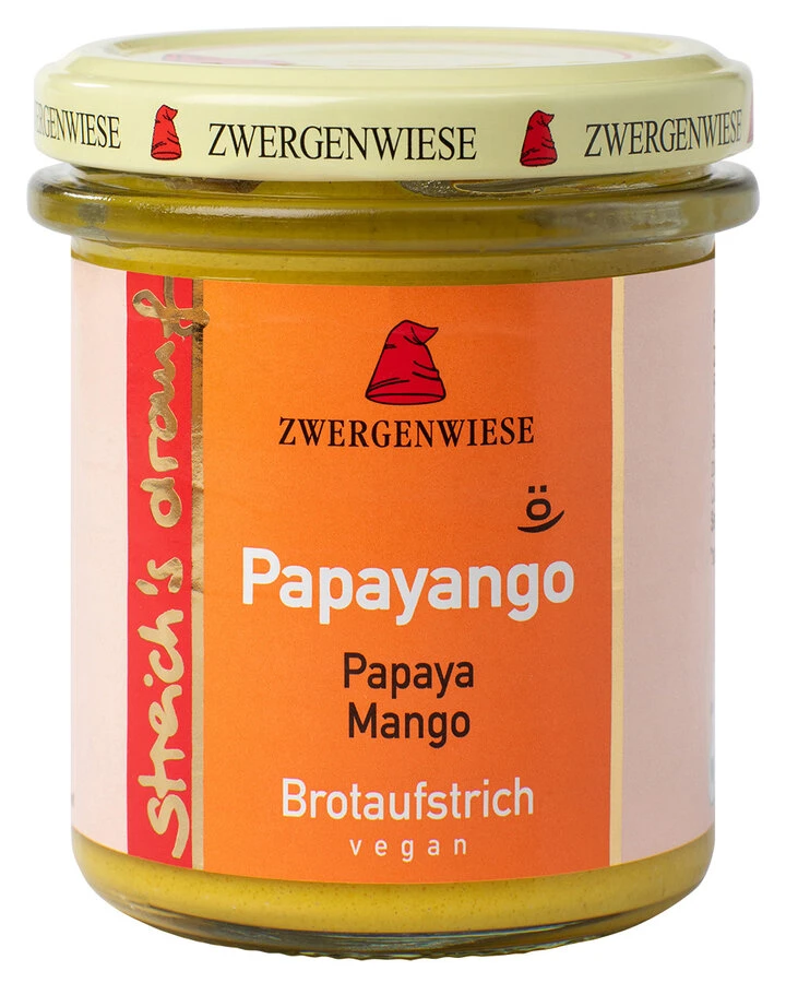 Zwergenwiese Streichs Drauf Papayango, 160 Gr Glas 1 Zwergenwiese Streichs Drauf Papayango, 160 Gr Glas
