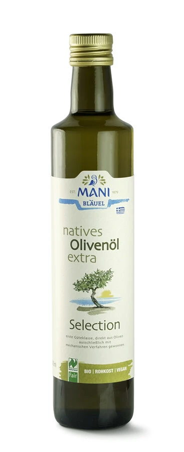 Mani Olivenöl Selection, Nativ Extra 0,5 Ltr Flasc 1 Mani Olivenöl Selection, Nativ Extra 0,5 Ltr Flasc