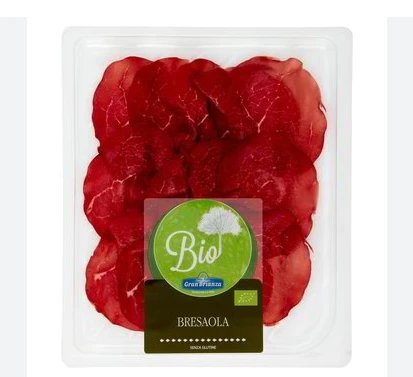 Gran Brianza Bresaola, 80gr Packung, 80 Gr Schale -Essen Verkäufe 2024 Bresaola