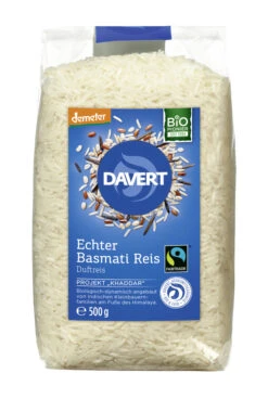Davert Echter Basmati Reis Weiß 500g Packung