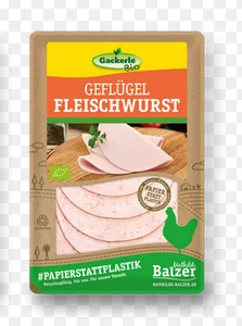 Gackerle Geflügel-Fleischwurst, 80 G Packung
